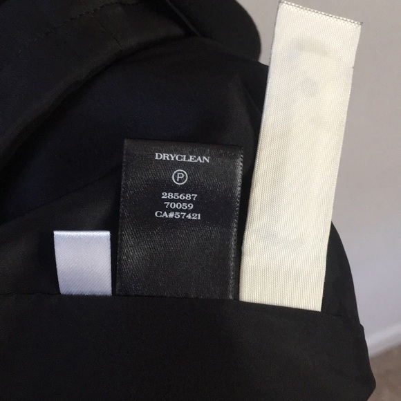 Anne Taylor Black Zip front dress size 4 - Picture 6 of 6